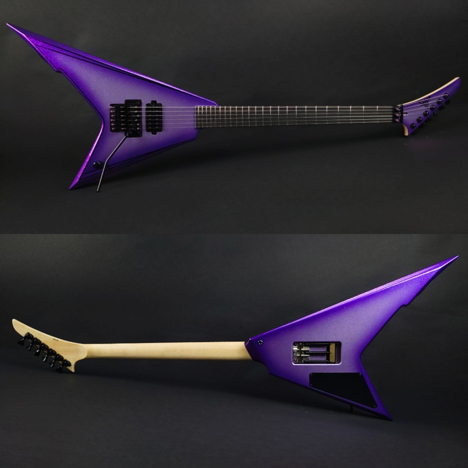 VR Custom Shop - Colorshift Metallic Purple Burst Pinstripe
